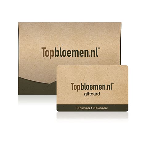 topbloemen giftcard werkt niet|Topbloemen giftcard 